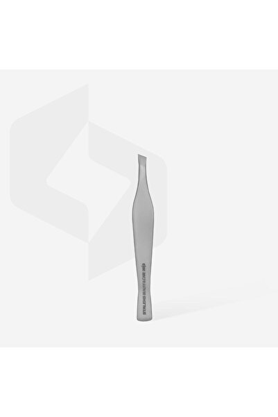 STALEKS BEAUTY & CARE 30 TYPE 3 Kaş Cımbızı (Geniş Yamuk Kenarlar) - TBC-30/3