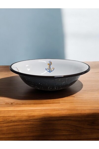 EMAYE TEZGAHI 32 CM Emaye Leğen, Büyük Kase, Karıştırma Kasesi, Hamur Yoğurma...