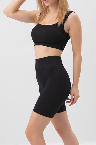 Doremi Ribbed Short Leggings