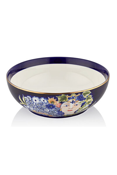 Erden Home Design LAMEDORE MILLA LACIVERT DEKORATIF KASE