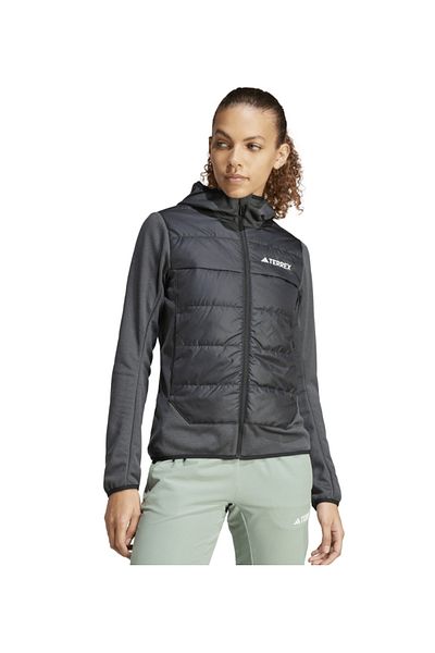 adidas Jachetă izolată Terrex Multi Hybrid pentru femei - Negru Ir7882