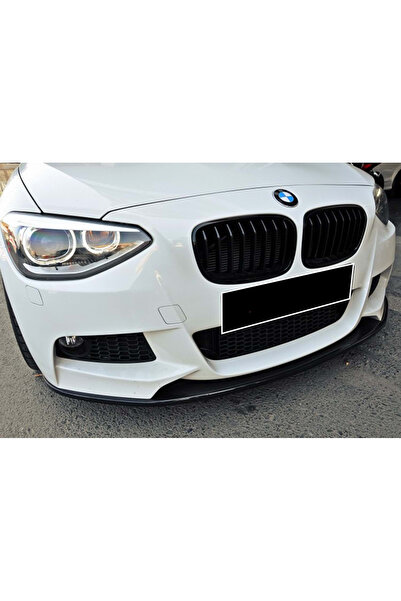HasAkman Bmw F20 M-Tech Düz Ön Lip Plastik Parlak Siyah 2011-2014