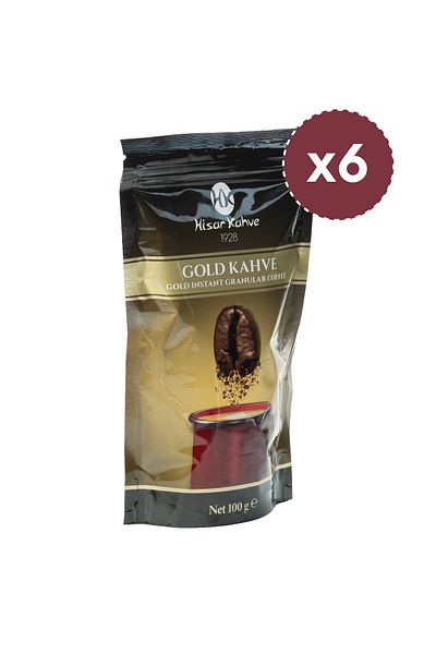 Hisar Kahve Hisar Gold Coffee - 100g X6 Pack