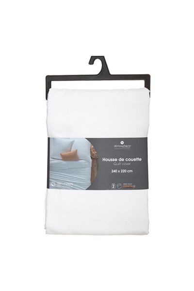 Atmosphera 2 Person Carina Cotton Duvet Cover 240 x 220cm 178578Z