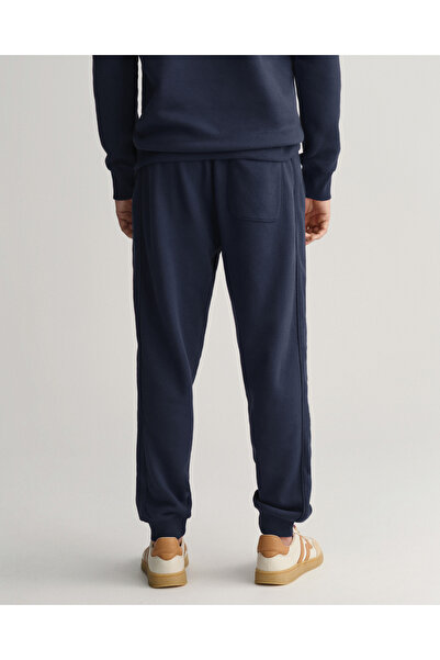 Gant Erkek Lacivert Regular Fit Logolu Eşofman Altı