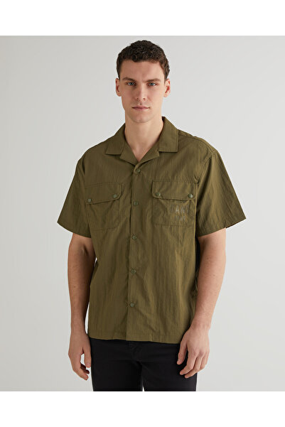 Gant Erkek Yeşil Regular Fit Klasik Yaka Gömlek