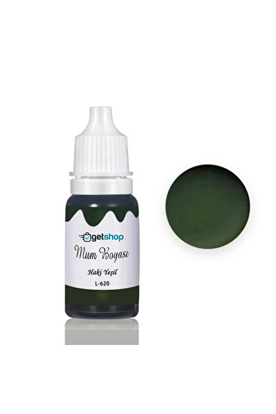 Getshopmini Mum Boyası Mum Renklendirici Sıvı Pigment Boya 15ml Renk Seçmeli