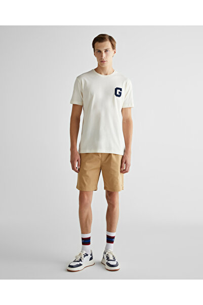 Gant Erkek Bej Regular Fit Şort