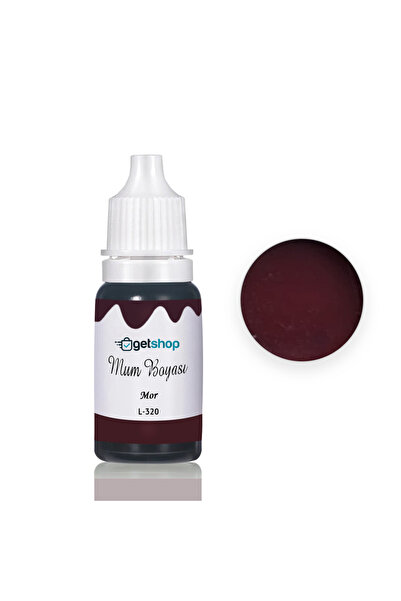 Getshopmini Mum Boyası Mum Renklendirici Sıvı Pigment Boya 15ml Renk Seçmeli