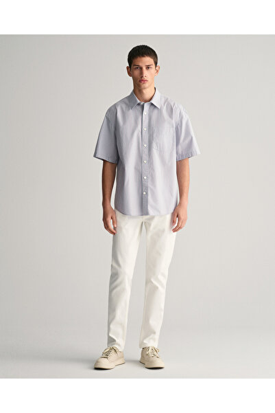 Gant Erkek Krem Slim Fit Jean Pantolon