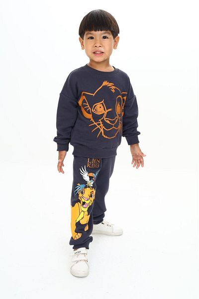 My Kids Wear Non-Raised Patterned Three Thread Set for Boy