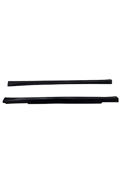 HasAkman Vw Polo Mk6 Yan Marşpiyel Seti Mat Siyah Plastik 2018+