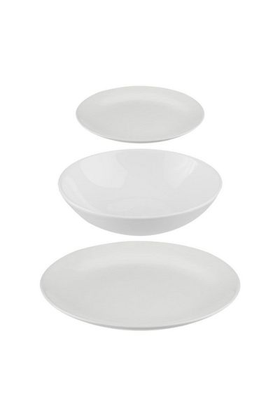 Secret de Gourmet 18-Piece High Quality Earthenware Dinnerware Set