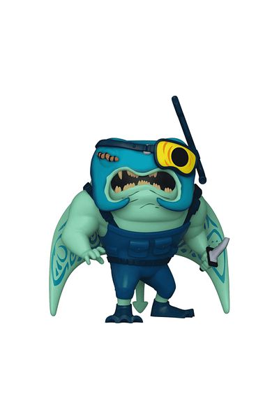 Funko سلاحف النينجا المتغيرة في سن المراهقة! Ray Fillet (Mutant Mayhem) NYCC 2023 الشكل الحصري المشترك