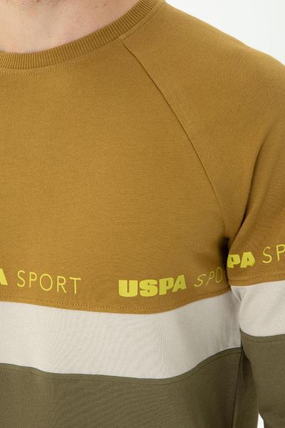 U.S. Polo Assn. Ανδρικό φούτερ χακί