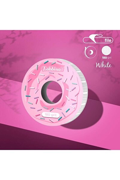 STALEKS Pro Plastik Bobin Için Expert Yedek Beyaz Bant Törpü Bloğu, 180 Grit