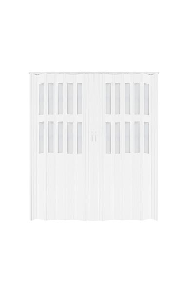 micasa Elegant and Modern Double Leaf PVC Folding Door 160 x 205cm