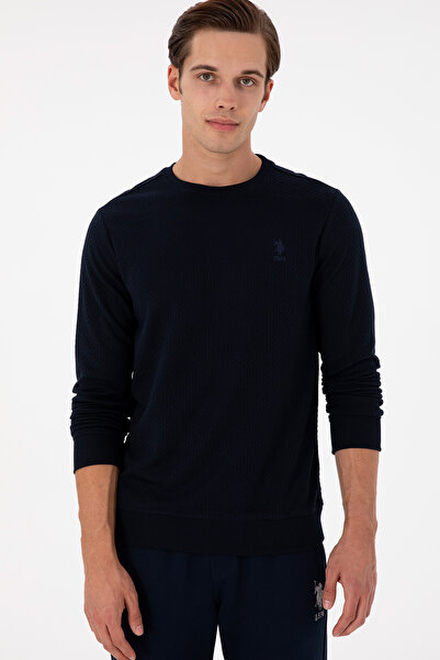 U.S. Polo Assn. Ανδρικό φούτερ Navy Blue 50290063-VR033