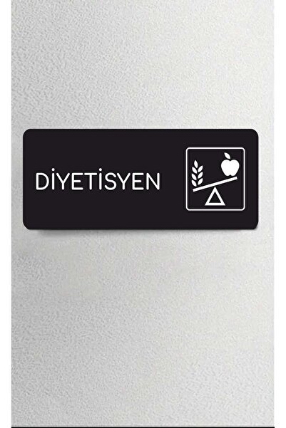 zafrakreklam Alüminyum Ofis Departman Kapı İsimliği, Yönlendirme levhas DİYET...