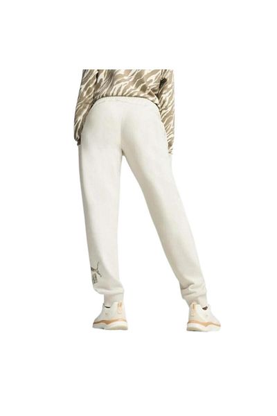 Puma Ess Animal Fl Beige Women's Sweatpants - 68149687