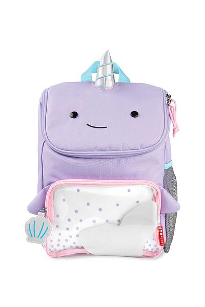 Skip Hop Narwhal Patterned Children's Large Size Backpack