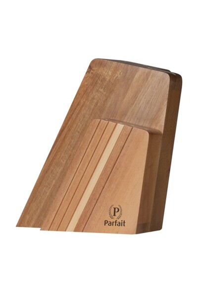 Parfait 6-Piece High Quality Wooden Stand Knife Block Set