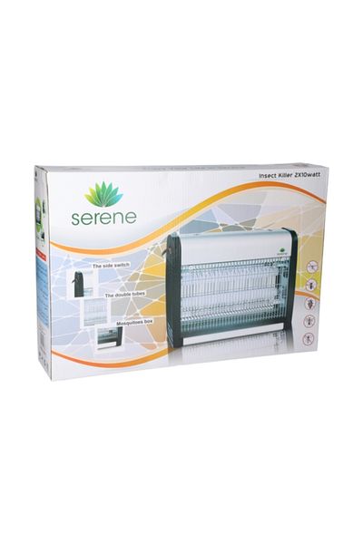 SERENE 2 × 10 واط 220 فولت قاتل الحشرات فائق النحافة JB20M-210W