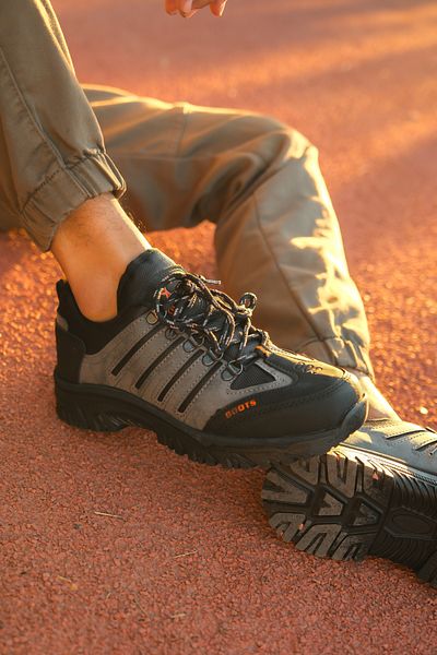 Riccon Ανδρικά παπούτσια Trekking Smoked Black0012115