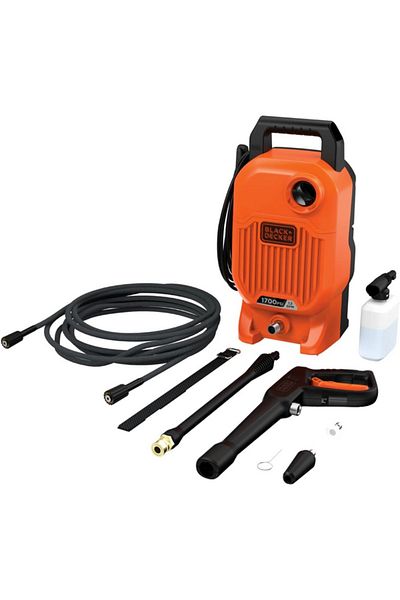 Black&Decker Black Decker Pressure Washer With Self Priming - 1300 Watt -orange - Bepw1300-b5