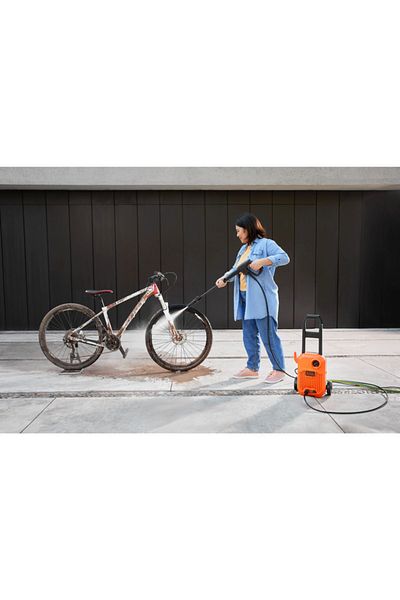 Black&Decker Black Decker Pressure Washer With Self Priming - 1300 Watt -orange - Bepw1300-b5