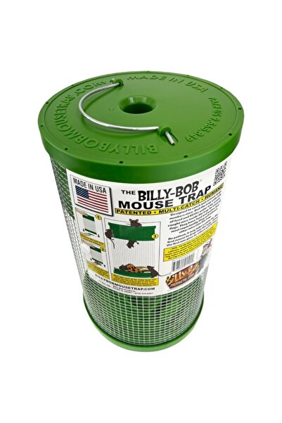BILLY BOB مصيدة فئران متعددة الاستخدامات 41100 مع صينية طُعم وماء قابلة للإزالة