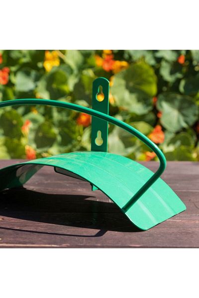 Yard Butler Heavy-Duty Steel Rust-Resistant Wall Mounted Hose Hanger