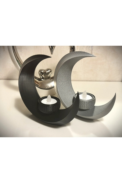 Genel Markalar ay şeklinde mumluk