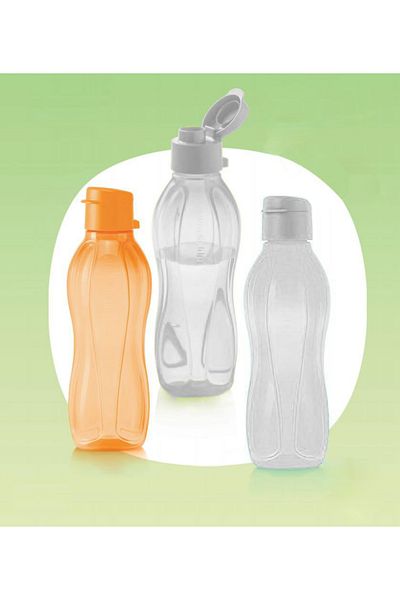 Tupperware Orange Eco Bottle 500 ml - Easy Cap