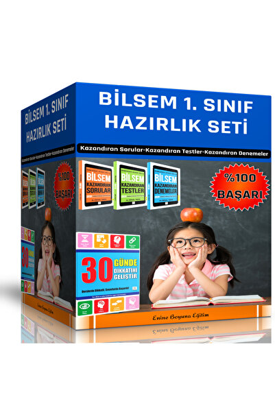 Enine Boyuna Eğitim بيلسم مع حل الفيديو 1 مجموعة إعداد الفصل الدراسي (3 كتب ف...