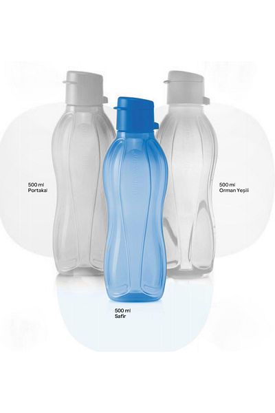 Tupperware Sapphire Eco 500ml Bottle and Easy Cap