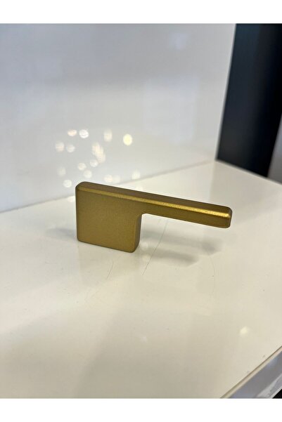 Taşkın Aksesuar نيفادا مقبض معدني 16 ملم باب خزانة ذهبي غير لامع وحدة تلفزيون حديثة درج أثاث طاولة بجانب السرير مرحاض ذهبي