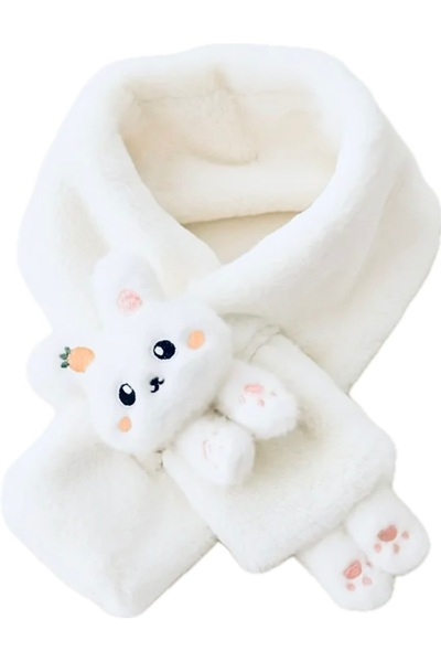 Yasee Çocuklar için Tavşanlı boyunluk atkı
