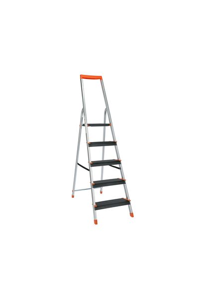 Robinson Weather Resistant 5-Non Slip Steps Aluminium Foldable Ladder