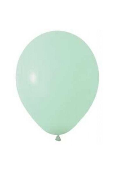 Hayaller Dükkanı Water Green Mint Balloon 5 Inc - Flat Pack:100-