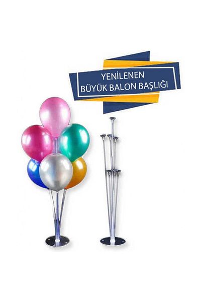 Hayaller Dükkanı 75 cm Transparent Balloon Decorated Stand - Pk:1-