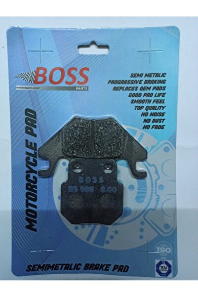 Bossparts Rks 125 Ltm / Ltr / Vps -Bossparts Yari Metalik Arka Fren Balata