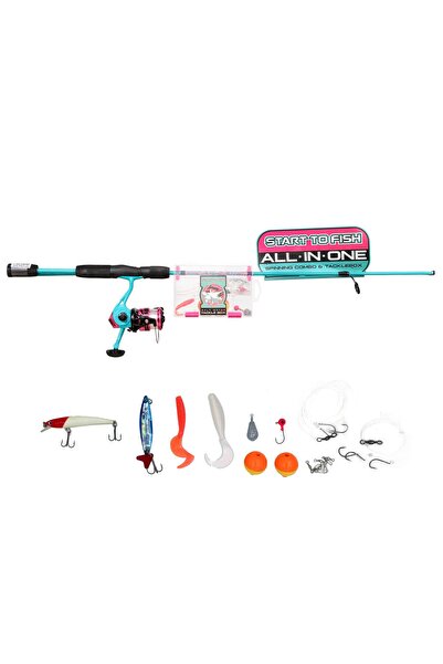 Decathlon Albastar Olta Takımı Malzeme Seti - Balıkçılık - Çocuklar için - 16...