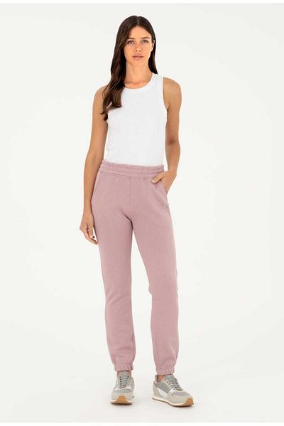 U.S. Polo Assn. Pantaloni de trening crem pentru damă