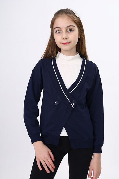 Toontoy Girl's School Cardigan