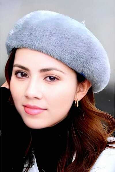Trenderrs Căciulă de pluș pentru femei