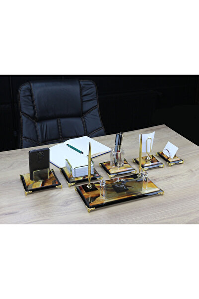 Deniz Kristal Sonbahar 5007 Vip Kristal Cam Masa Seti