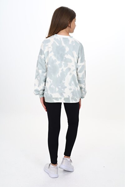 Toontoy Girl's Tie Dye Patterned Printed Tights Set