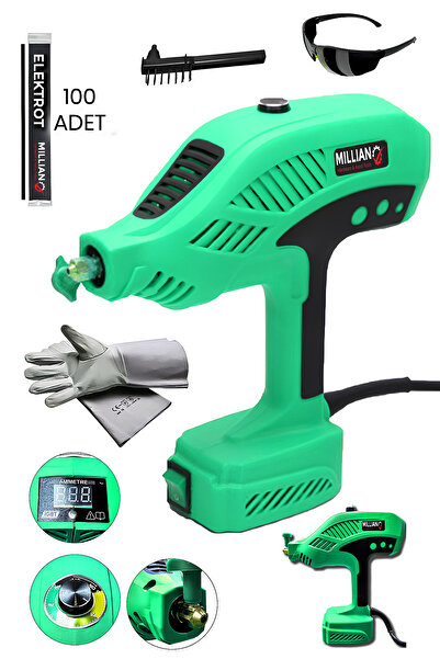 Millian 300 Amper Çift Kartlı Turbo Soğutma El Tipi İnvertör Tabanca Kaynak M...