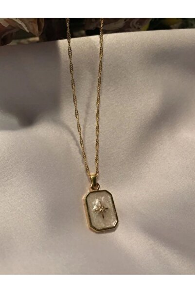 MAKSESUAR Kutup Yıldızı Plaka Kolye